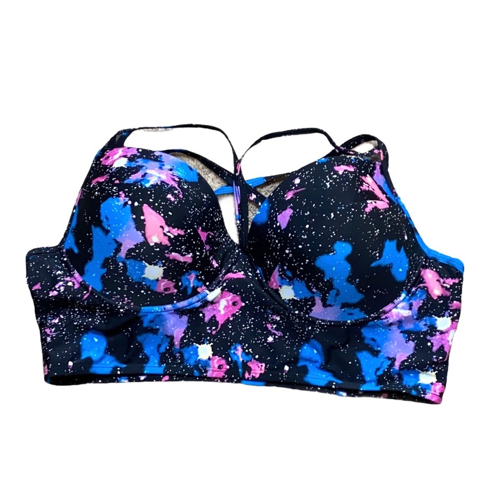 Multi-Colored Athletic Bikini Top XXXL